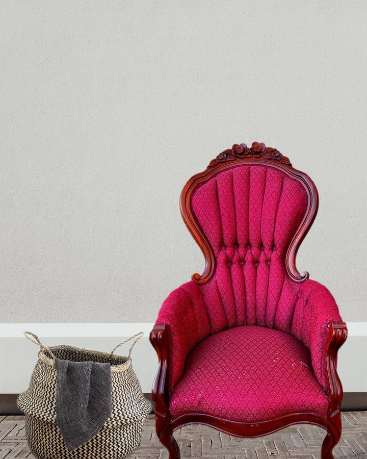 Custom Antique Throne Chair for Boho Chic Spaces