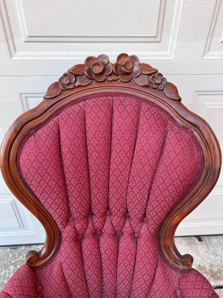 Custom Antique Throne Chair for Boho Chic Spaces