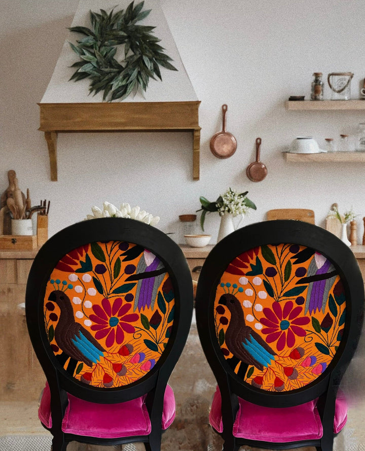 Chic Bohemian Dining Chair: You pick included fabric and colors