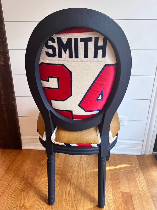 Custom Sports Chair - any sport, any jersey, for any room in the house
