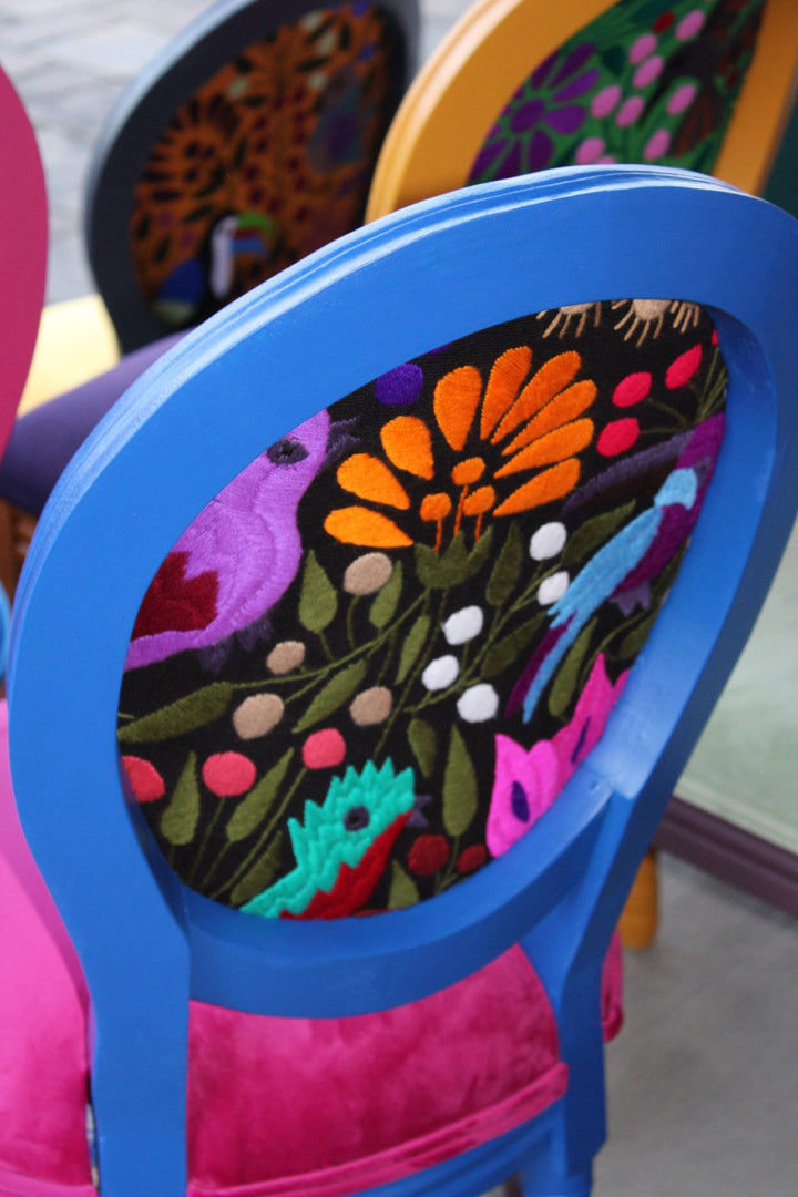 Chic Bohemian Dining Chair: You pick included fabric and colors