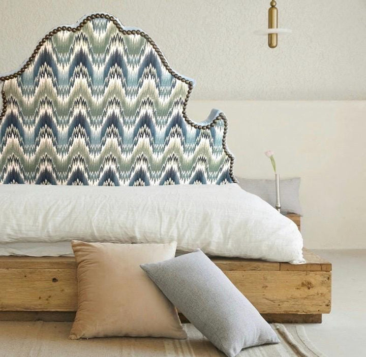 Luxe Designer Upholstered Headboard - Customizable Furniture