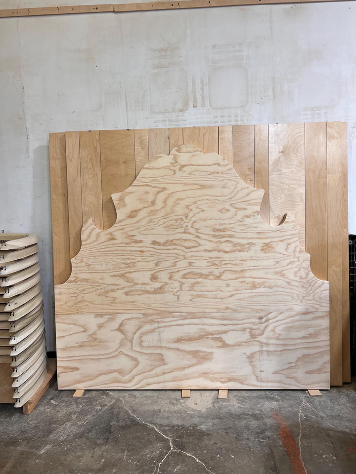Luxe Designer Upholstered Headboard - Customizable Furniture