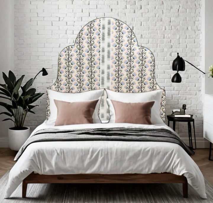 Luxe Designer Upholstered Headboard - Customizable Furniture