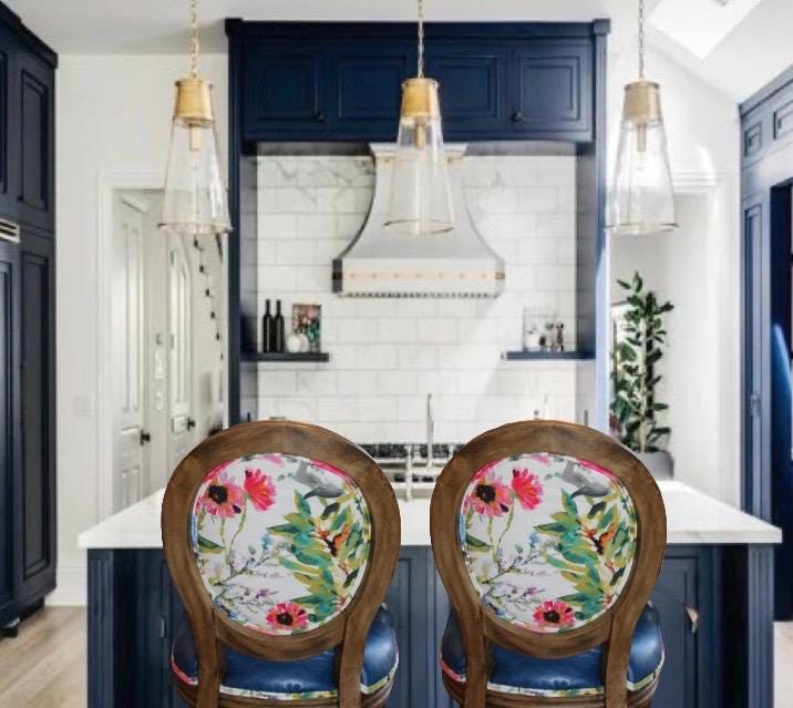 Chic Boho Barstools: Tailored Fabrics for Your Unique Space