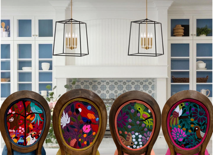 Chic Boho Barstools: Tailored Fabrics for Your Unique Space